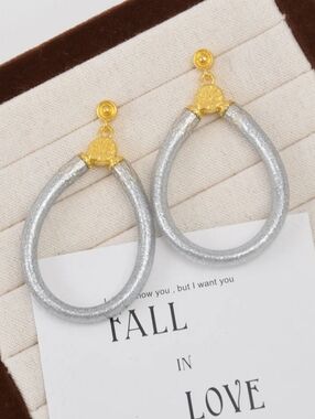 Buddha Bangles Womens Earrings Silvers